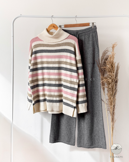 Conjunto Siena | Conjunto Sueter Cuello Alto y Pantalón