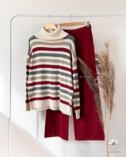 Conjunto Siena | Conjunto Sueter Cuello Alto y Pantalón