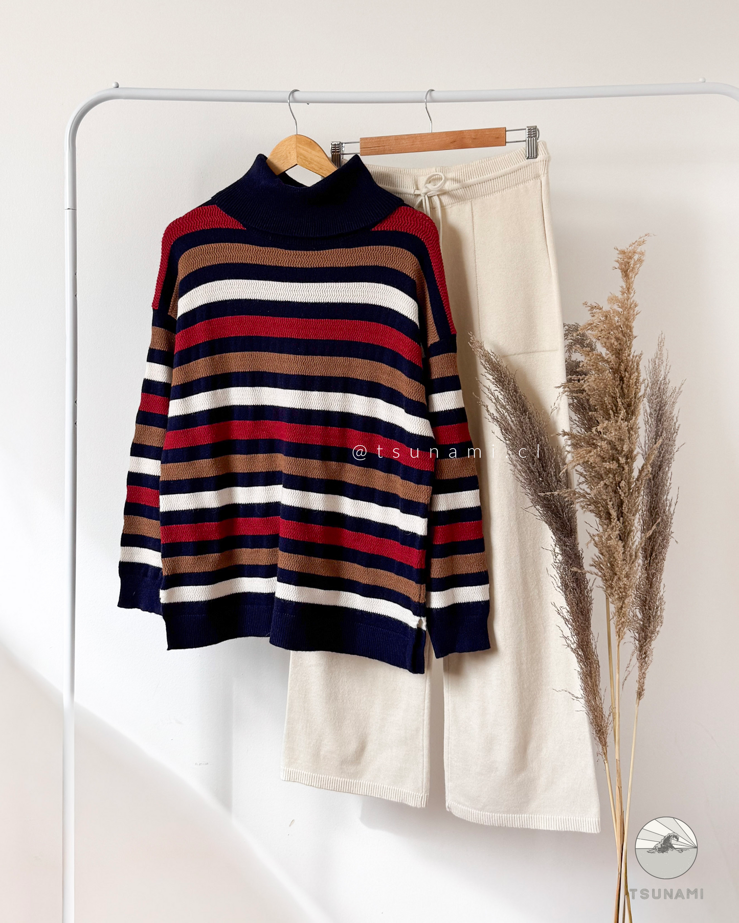 Conjunto Siena | Conjunto Sueter Cuello Alto y Pantalón