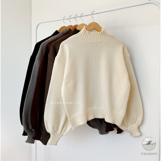 Sueter cuello medio