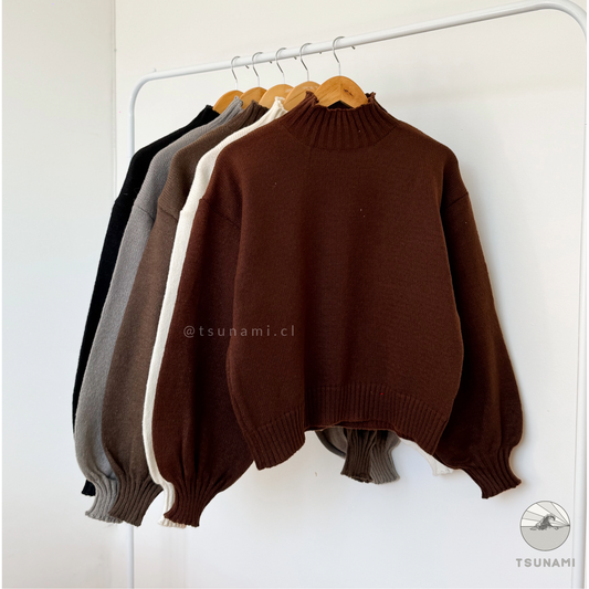Sueter cuello medio