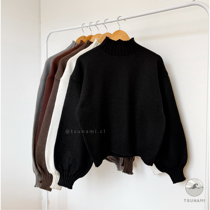 Sueter cuello medio