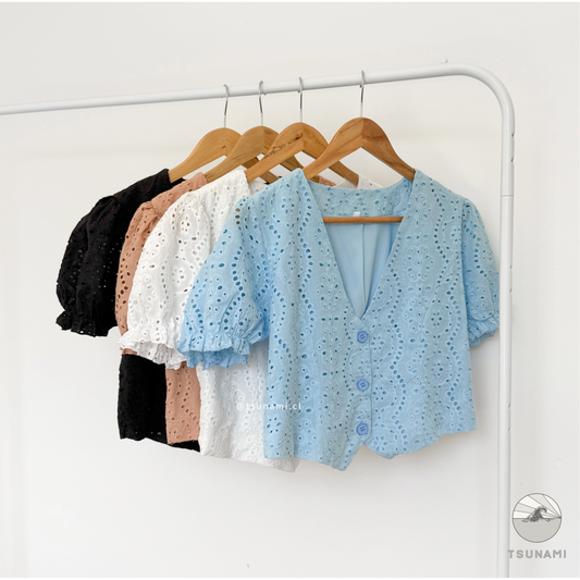 Blusa broderie