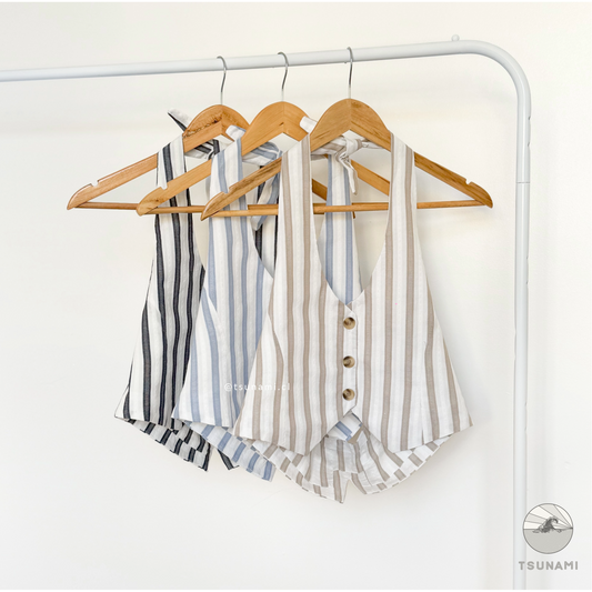 Top halter líneas