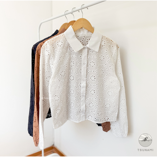 Blusa broderie