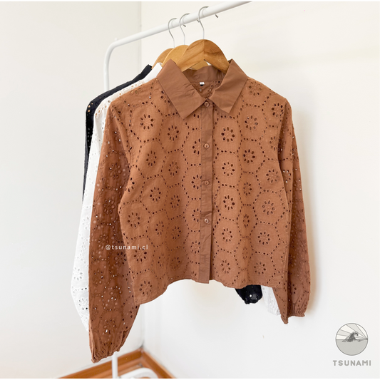 Blusa broderie