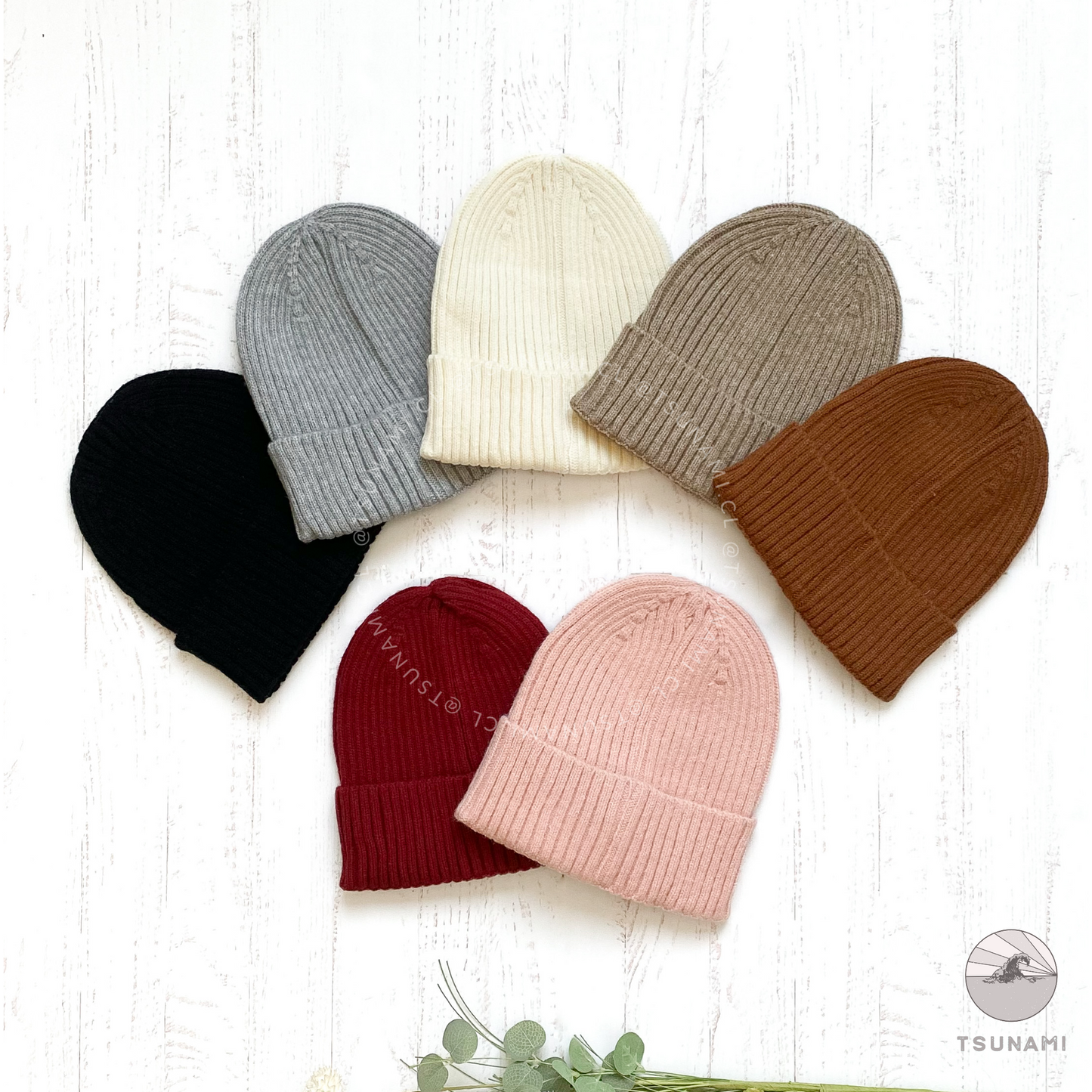 Gorro de lana liso
