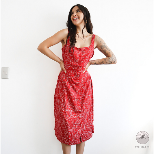 Vestido lunares