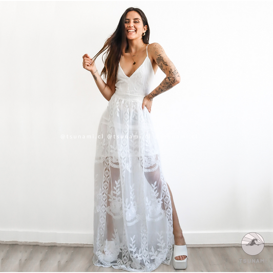 Vestido bordado